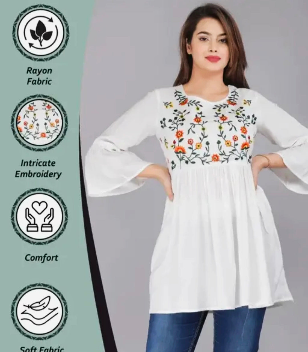 Trendy short kurti for girls